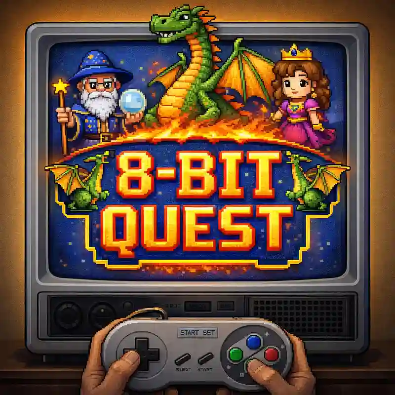 8-Bit Quest online casino slot game